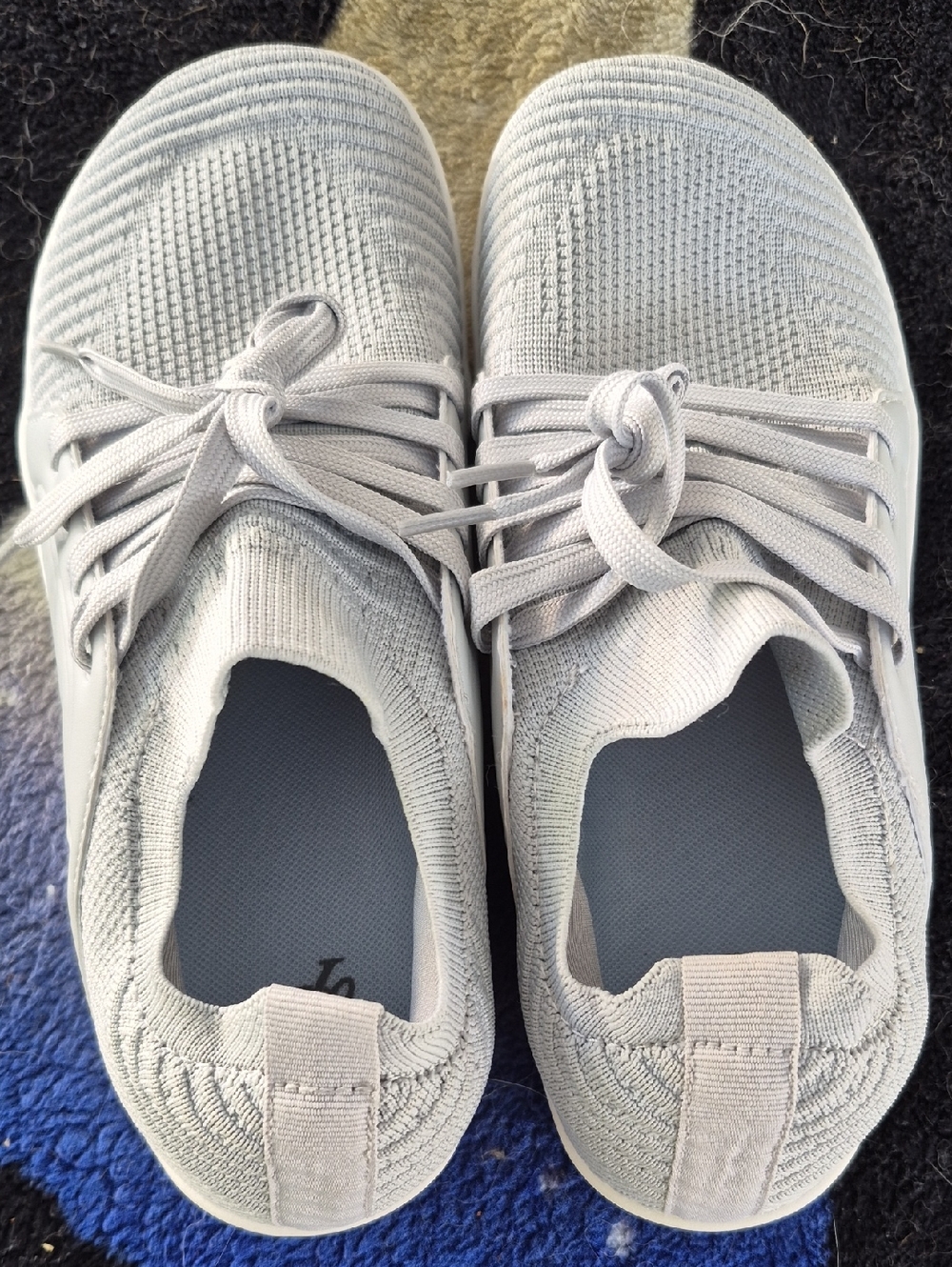 Men's Lightweight Knit Sneakers - White